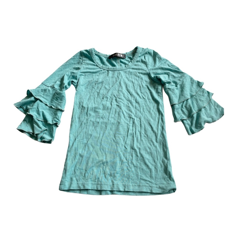 Adore Ruffle sleeve top - Picture 2 of 5